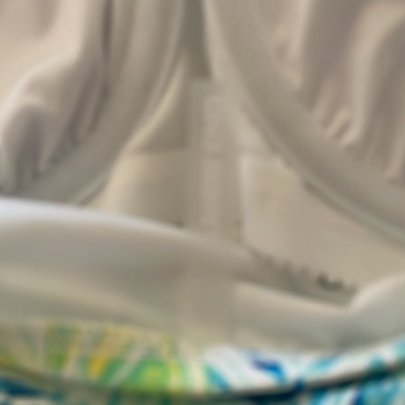 Lands End lemon lime Tankini - Picture 3 of 6